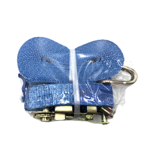 Sangles à cliquet LC1000daN 38 mm 6 m avec double crochet en J pour camions, remorques, motos - Product Image 6