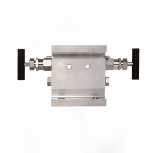 Acciaio inossidabile SS316 doppia flangia 3 valvole di integrazione collettori 6000psi - Product Image 3