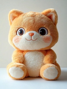 OEM personalizado simulación de peluche de dibujos animados lindo gato naranja gato regalo de los niños Regalo de Cumpleaños juguetes de peluche de animales de peluche Juguetes - Product Image 3