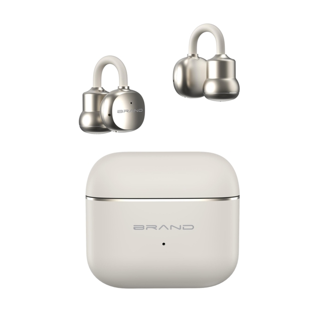 New Arrival Mini Metal Ear Clip True Wireless bluetooth Earphones with ENC