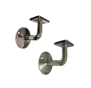 Soportes Modernos de Acero Inoxidable para Pasamanos, Soportes de Alta Calidad para Pasamanos de Escalera, Fijaciones para Barandillas de Vidrio - Product Image 1