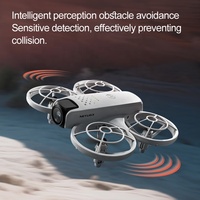 Drone pliable 4DRC V53 Mini avec télécommande LCD, caméra 480P, WiFi FPV, quadricoptère avec évitement d'obstacles et maintien d'altitude