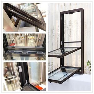 Sản xuất tại Trung Quốc trắng duy nhất-treo PVC/<span class=keywords><strong>uPVC</strong></span> cửa sổ Tempered Glass Cách Nhiệt Thủy Tinh - Product Image 3