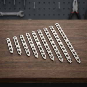 ORTHOCORE Placas de Compresión con Bloqueo de 2.4mm, LCP, Acero Inoxidable, Rectas, Implante Ortopédico Veterinario para Perros y Cabras - Product Image 2