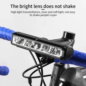 2023 New popular road bike accessories factory wholesale OEM high lumen rechargeable night cycling led bicycle light