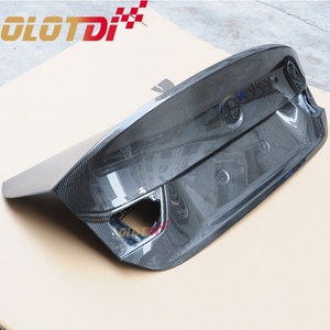 CSL Style Carbon Fiber Rear Trunk Spoiler Wing Ducktail <b>Boot</b> Body Kits for BMW F80 M3 F30 Body Parts - Product Image 4