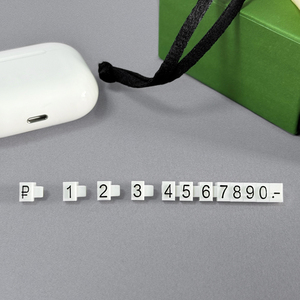 Espositori Numerici in Plastica Pieghevoli, Portatili, Smontabili, Girevoli, Rimovibili, Ecologici, Robusti, <span class=keywords><strong>per</strong></span> Etichette di Prezzo al Dettaglio - Product Image 3