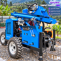 Foreuse automatique de puits d'eau de 300 m pour le forage de puits d'eau souterraine, avec paramètres adaptables, construction robuste et vente directe