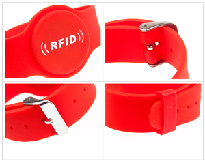 WB1005 Pulsera de silicona RFID Breakaway de liberación rápida segura para actividades infantiles y cuidado de niños - Product Image 4