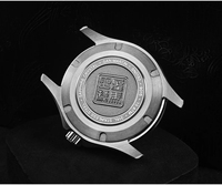 San Martin SN0150 Officiel 39mm Guilloche MOP Cadran Gada Montre Miyota 9015 Montres Mécaniques Automatiques De Luxe Pour Hommes 10 ATM Reloj