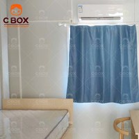 Cbox Unité Modulaire Préfabriquée Détachable et Étanche de 20 pieds pour Hôtels et Complexes Hôteliers – Maison Conteneur