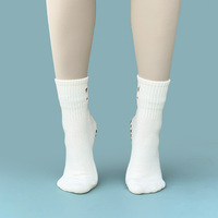 Chaussettes pour enfants de qualité supérieure, antidérapantes, respirantes, tricotées, motifs verres à vin, pour les activités de plein air en automne
