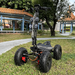Scooter Eléctrico de 19 Pulgadas, Motor de Alta Potencia de 14000w, Suspensión Flexible McPherson, Todoterreno, Alta Velocidad, para Ciudad y Todo Tipo de Terreno - Product Image 4