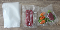 Sacs sous vide en PE fabriqués en Chine, sacs en plastique transparent pour collations, thermoscellage pour l'emballage alimentaire, conservation, protection contre l'humidité
