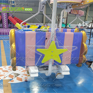 Manèges attrayants pour parcs d'attractions : Vélo auto-dirigé Cygne, Attraction pour aires de jeux intérieures/extérieures, Capacité 12 personnes - Product Image 4