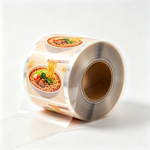 Printed Polypropylene Laminated Film Roll Clear Sachet Packaging Film for Food Wrap and <b>Label</b> Use - Product Image 1