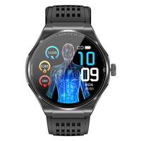 Montre connectée VALDUS ECG Health Smartwatch, surveillance du sommeil, mesure de la composition corporelle, écran rond de 1,43 pouce, VE35 PRO