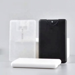 2026 in Stock <b>Plastic</b> <b>Pocket</b> Perfume Bottle 20ml Credit Card Spray Bottle for Hand Sanitizer - Product Image 4