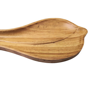 Plateau de service en bambou en forme de poisson pour fruits, sushis, pizza, pain, usage domestique - Product Image 4