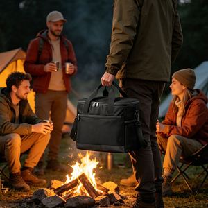 Sac isotherme pour déjeuner en tissu Oxford de qualité supérieure avec logo personnalisé et motif personnalisable - Product Image 5