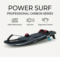 Planche de surf à moteur essence sur mesure, alimentation directe, Jetsurf, sports nautiques, performance, commande de propulsion, fixations, ailerons, vitesse