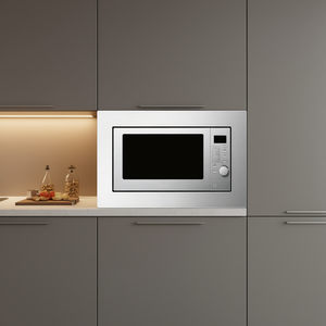 Microondas PKM MW 800-20G-EB integrado en acero inoxidable para cocina - Product Image 3