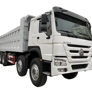 중국 제조자 Sinotruk HOWO 8x4 371HP 덤프 트럭 40 톤 팁 주는 사람 덤프 트럭 50 톤 화물 트럭