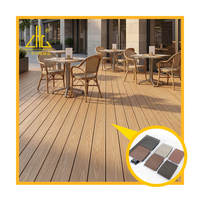 Fournisseur de revêtements de terrasse en aluminium TPE de qualité supérieure, solution de sol extérieur, résistant à l'humidité, matériau pour balcon et terrasse, usine au Canada