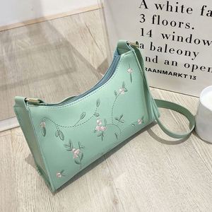 I-0646 Factory Design Embroidered Underarm Bag Ladies Handbag Women's <b>Sling</b> <b>Shoulder</b> Bag Fashion Hand Bags - Product Image 5