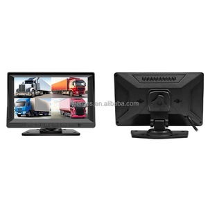 Sistema de Asistencia de Marcha Atrás para Automóvil de 7 Pulgadas, Kit de Monitor DVR de 4 Canales, Sistema de Estacionamiento para Camiones, Autobuses y Vehículos, Cámara de Seguridad con Vista Trasera y Lateral - Product Image 2