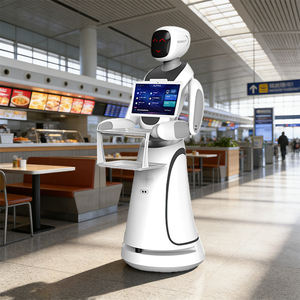 <span class=keywords><strong>Robot</strong></span> de livraison intelligent, <span class=keywords><strong>robot</strong></span> de service avec double plateau, système interactif vocal IA, navigation laser pour restaurant, hôtel, café - Product Image 1