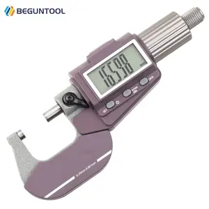 Calibrador de micrómetro exterior Digital SMCT 0-25mm 0-25-50-75-100mm micrómetro electrónico herramienta de micrómetro exterior de medición