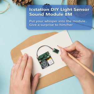 Módulo <span class=keywords><strong>de</strong></span> Sonido <span class=keywords><strong>MP3</strong></span> Descargable por USB Directo <span class=keywords><strong>de</strong></span> Fábrica, Tarjetas <span class=keywords><strong>de</strong></span> Felicitación con Altavoz IC PCB, Control por Botón, Jr JR1650-an - Product Image 2