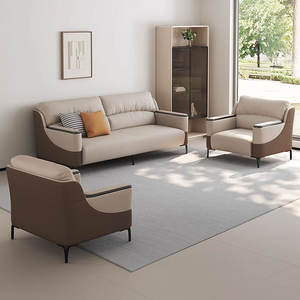 أثاث غرفة المعيشة الأكثر مبيعًا من Liyu Top10 ، أرائك حديثة فاخرة 1 + 2 + 3 إيطالية بيضاء فاخرة - Product Image 5