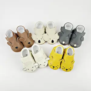 Bede Fashion Animal Soft Lovely Baby Shoes Soft Sole Baby Antideslizante para niñas y niños