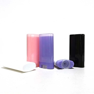 Envase Ovalado Vacío de Plástico PP para Cosméticos, Barra Solar, 15ml 20ml 25ml, Rosa Azul, Recargable, Ecológico, Tubo Contenedor para Desodorante en Barra - Product Image 2