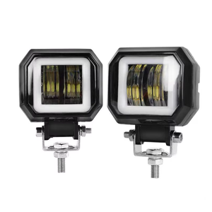 Luz <span class=keywords><strong>LED</strong></span> antiniebla para trabajo de camión y Suv, barra en t redonda de 3 pulgadas, impermeable, 6000K, 4x4, <span class=keywords><strong>20W</strong></span>