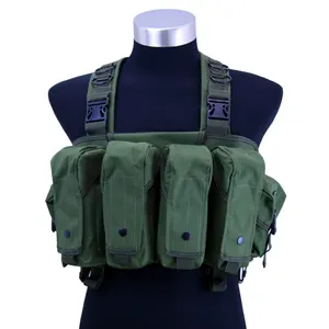 Tactical Accessories for Combat Hunting 7.62mm Magazine Carrier Vest with Ammo Chest Rig Personal Defense Equipment
