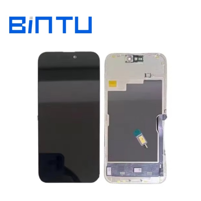 BINTU High Quality OLED Display >7" 400cd+ Luminance for 15 Pro Max Mobile Phone Touch Screen Replacement 1 Year Warranty