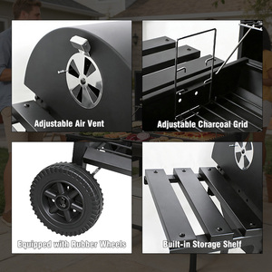 Holzkohle-Grill für den Außenbereich, Beliebt in Frankreich, OEM-Fabrik Großhandelslieferant für Großhändler - Product Image 3