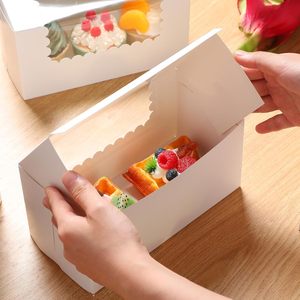 Cajas para Galletas <span class=keywords><strong>de</strong></span> Panadería con Ventana, Contenedor para Bizcochos <span class=keywords><strong>de</strong></span> Calabaza, Caja para <span class=keywords><strong>Donuts</strong></span>, Empaque Seguro para Pasteles, Muffins, Dulces <span class=keywords><strong>y</strong></span> Golosinas - Product Image 4