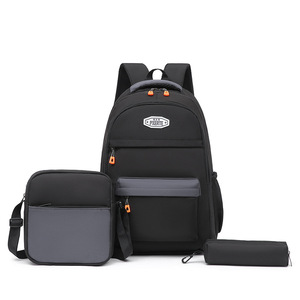 Wholesale Custom Large Capacity <b>Laptop</b> <b>Backpack</b> for Teens Schoolbags USB Waterproof Zipper Candy Polyester for School College - Product Image 4