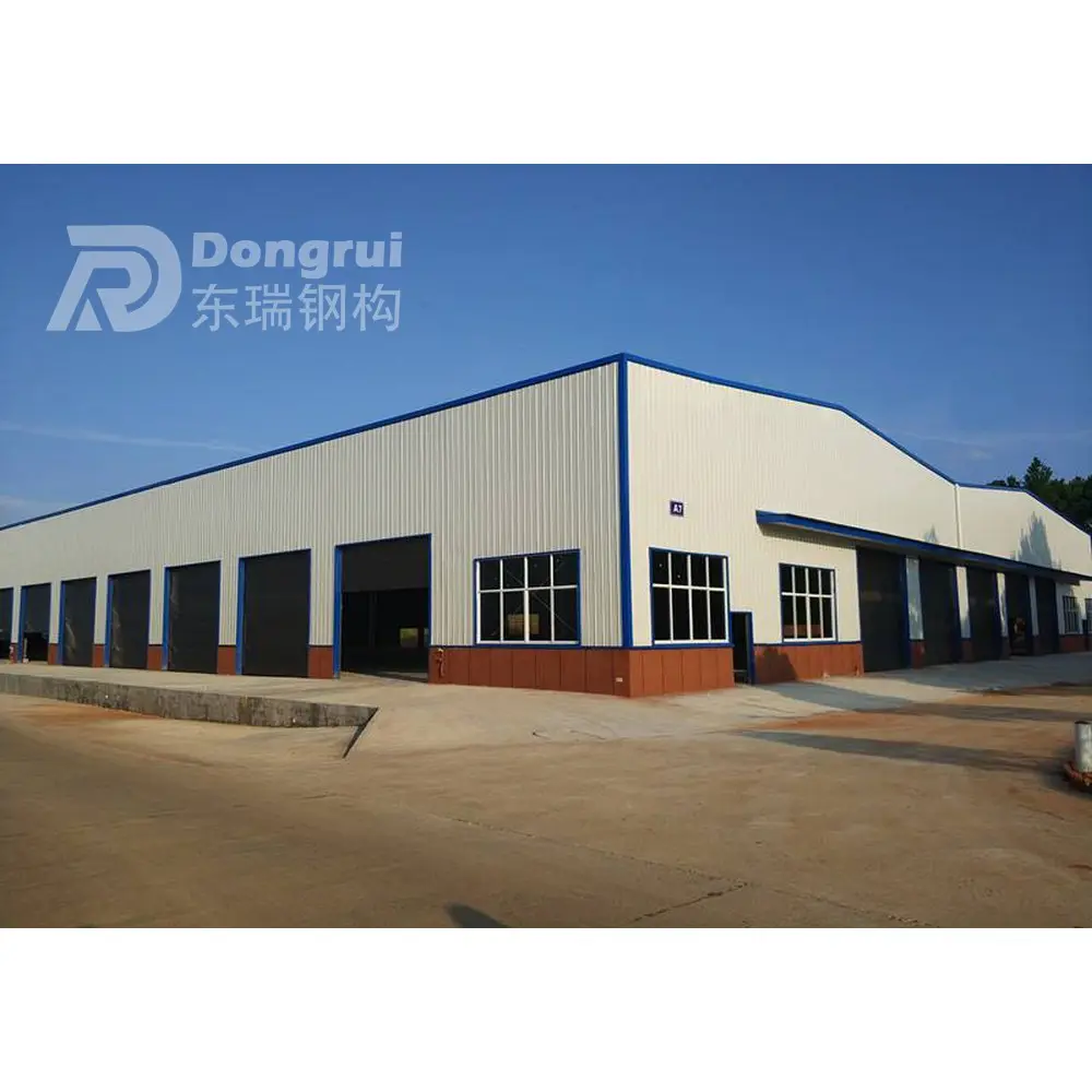 cold formed prefab building light steel structures auto workshop