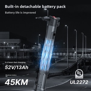 Trottinette pliable légère pour adulte, batterie au lithium portable, haute vitesse, longue autonomie, frein à disque, pour les déplacements quotidiens en ville LYT183 LYT183 LYT183 LY - Product Image 5