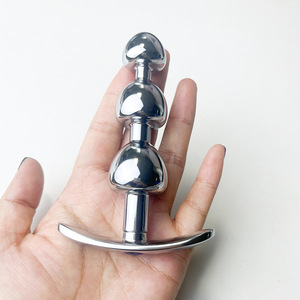 Nouveau Bouchon <span class=keywords><strong>Anal</strong></span> Adulte en Acier Inoxydable et Silicone Enlèvement de Tête de Champignon <span class=keywords><strong>Anchor</strong></span> Out Wear <span class=keywords><strong>Plug</strong></span> <span class=keywords><strong>Anal</strong></span> Matériau Métallique - Product Image 5