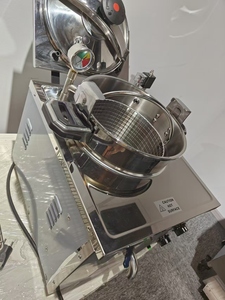 MDXZ-16 <span class=keywords><strong>Friteuse</strong></span> à pression électrique commerciale automatique de comptoir 220 V pour poulet frit, nouvelle en acier inoxydable - Product Image 4