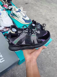 Chaussures de sport mixtes en gros, tendance mode, semelle souple, ultralégères, amorties, pour la course, avec empeigne en maille - Product Image 5