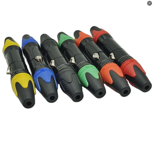 <span class=keywords><strong>Conector</strong></span> XLR Macho de 3 Pines Bañado en Oro con Contacto de Cobre y Terminales de 3 Núcleos, <span class=keywords><strong>Jack</strong></span> de Audio <span class=keywords><strong>para</strong></span> Micrófono, <span class=keywords><strong>para</strong></span> Powercon Tipo Hembra de LED - Product Image 5