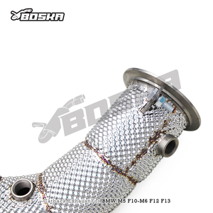 ท่อเดรน OBM สำหรับ BMW M5 M6 F10 F12 F13 F06ปี2012–2016เครื่องยนต์ S63 4.4TT พร้อมฉนวนหุ้มกันความร้อนท่อไอเสียเพิ่มประสิทธิภาพการไหลเวียนแบบอิสระ - Product Image 3