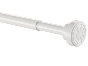 No Drill Modern Bath <strong>Curtain</strong> Rods <strong>Door</strong> Window <strong>Curtain</strong> <strong>Poles</strong> Adjustable Extendable <strong>Curtain</strong> Rod - Product Image 3